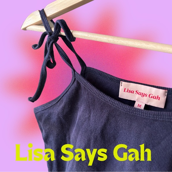 Lisa Says Gah Crop top - Picture 1 of 2